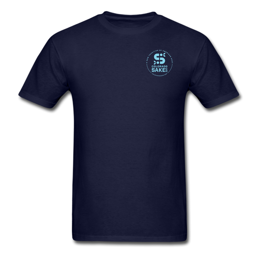 Classic T - Stamped Logo - navy