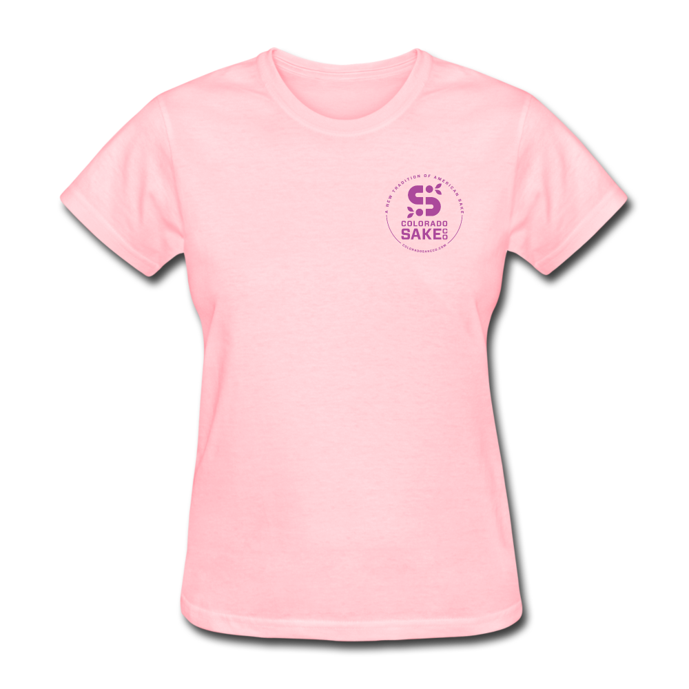 Women's T - Stamped Logo - pink