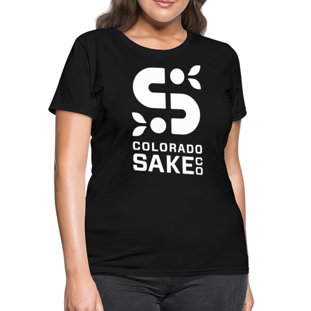 Women's T - Iconic White - black