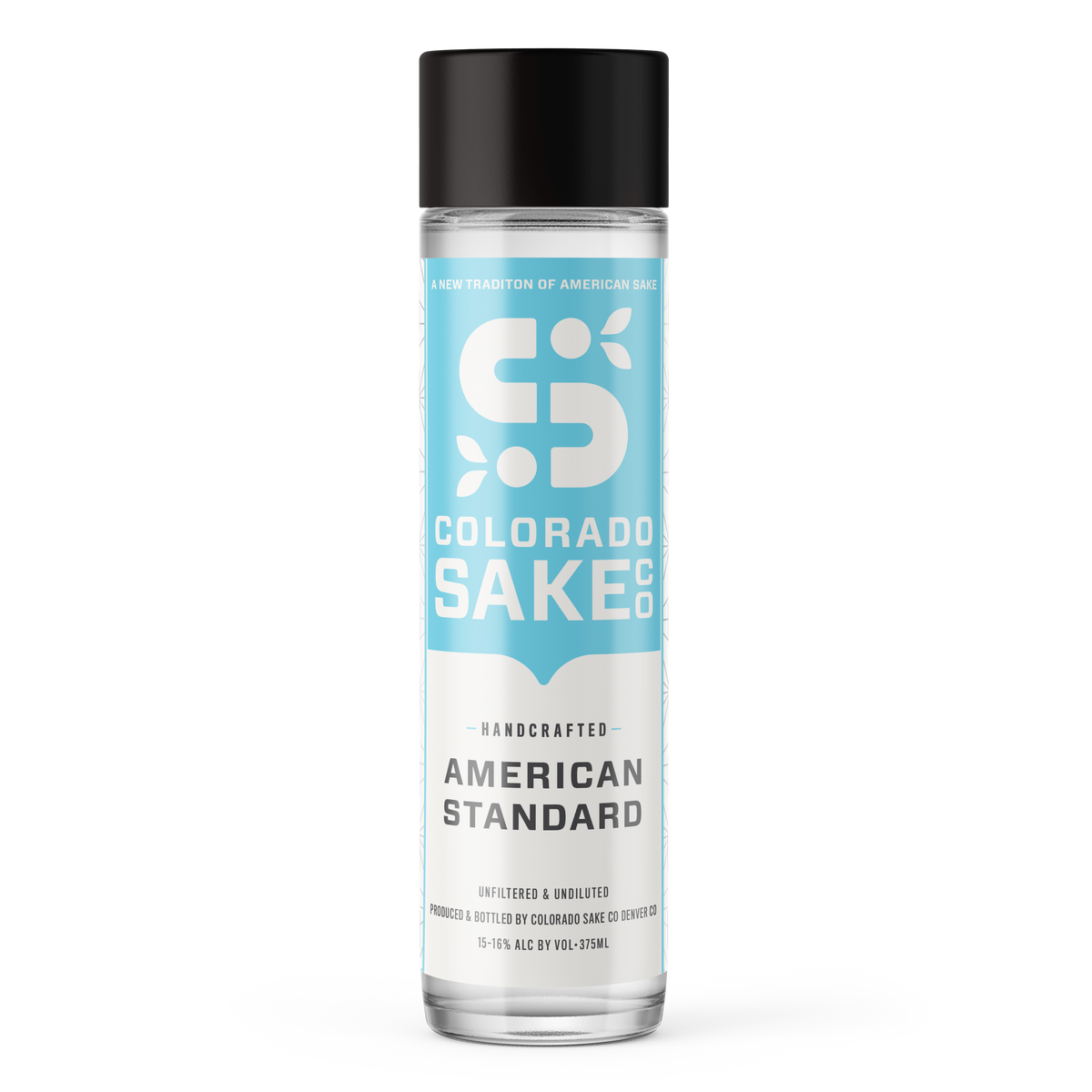 Colorado Sake Co. American Standard Junmai Ginjo sake, 375ml bottle