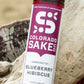 Colorado Sake Co. Blueberry Hibiscus Junmai Ginjo sake, 375ml bottle