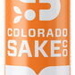 Colorado Sake Co. Lychee Nigori unfiltered sake, 375ml bottle