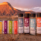 Colorado Sake Co. sake bottles and seltzer cans lineup