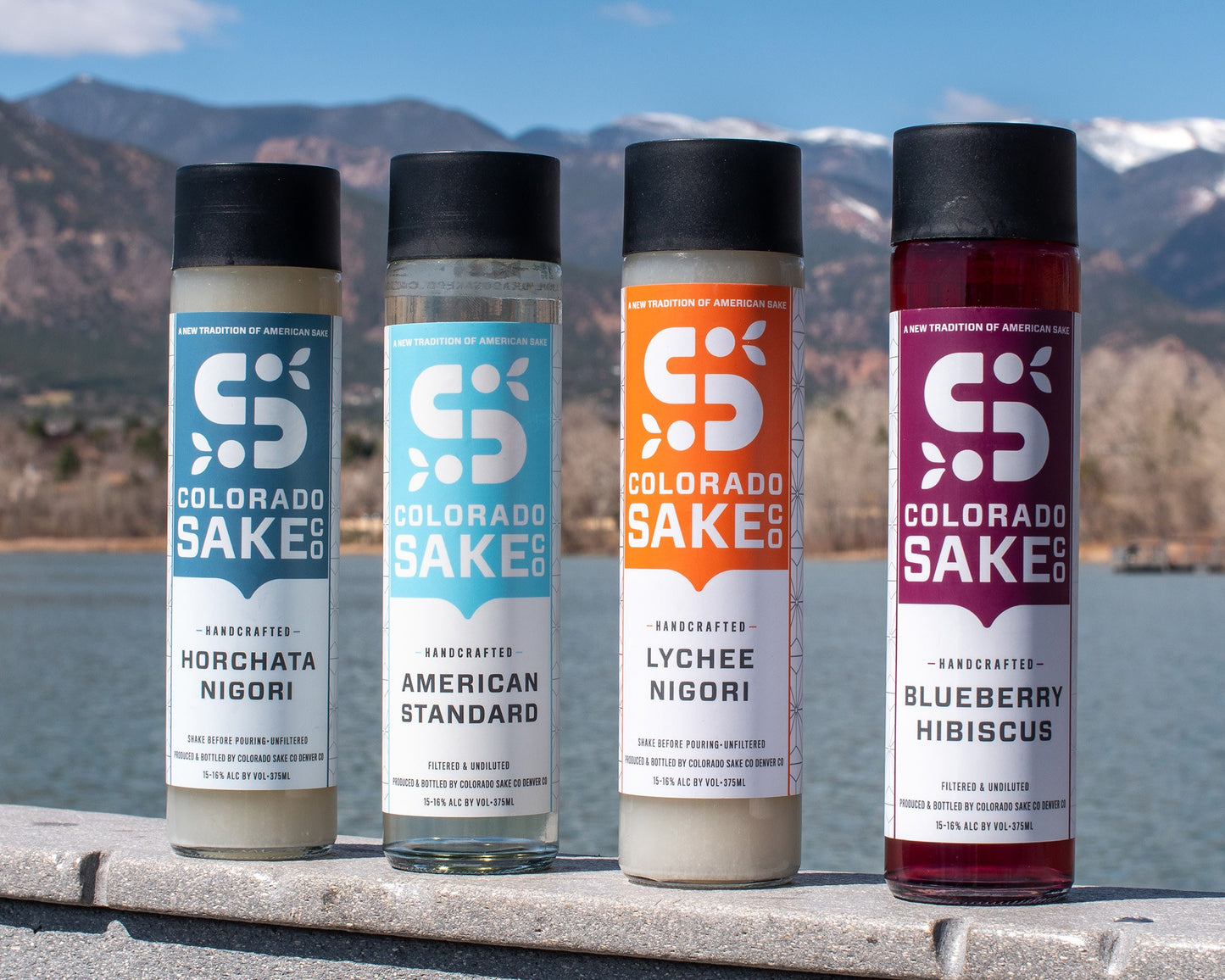 Colorado Sake Co. craft sake and sake seltzer variety
