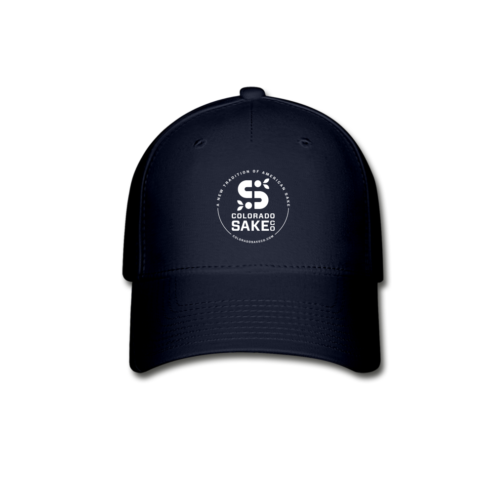 Baseball Cap Circle Logo - navy