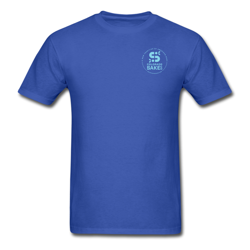 Classic T - Stamped Logo - royal blue