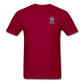 Classic T - Stamped Logo - dark red
