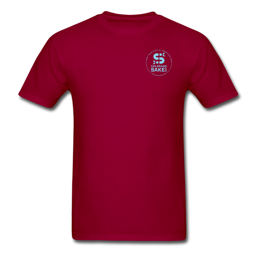 Classic T - Stamped Logo - dark red