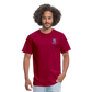 Classic T - Stamped Logo - dark red