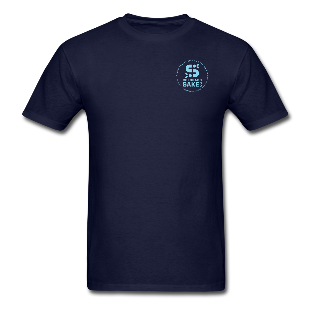 Classic T - Stamped Logo - navy