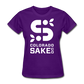 Women's T - Iconic White - purple