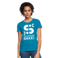 Women's T - Iconic White - turquoise