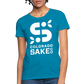 Women's T - Iconic White - turquoise