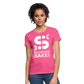 Women's T - Iconic White - heather pink