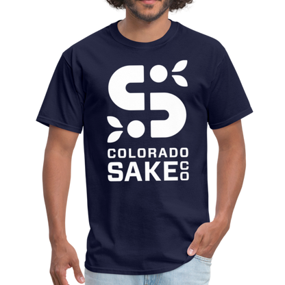 Classic T - Iconic White - navy