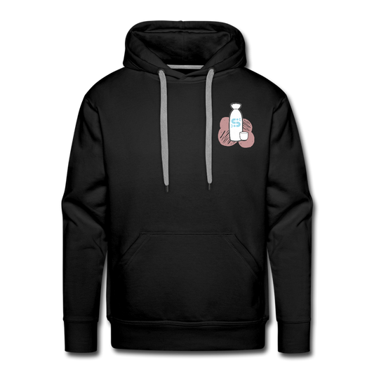 Sake Carafe Hoodie - Mens - black