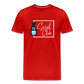 Sake Club Shirt - White Text - red