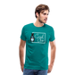 Sake Club Shirt - White Text - teal