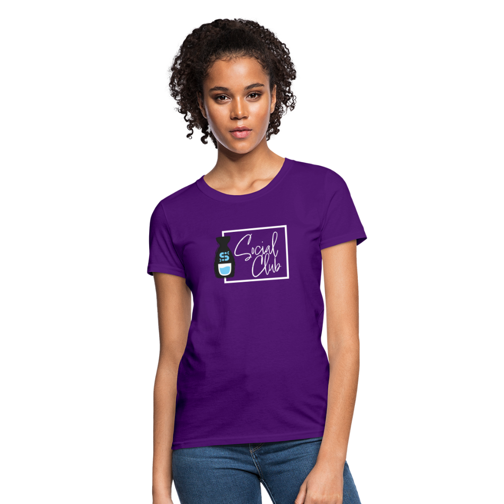 Sake Club T - Womens - purple