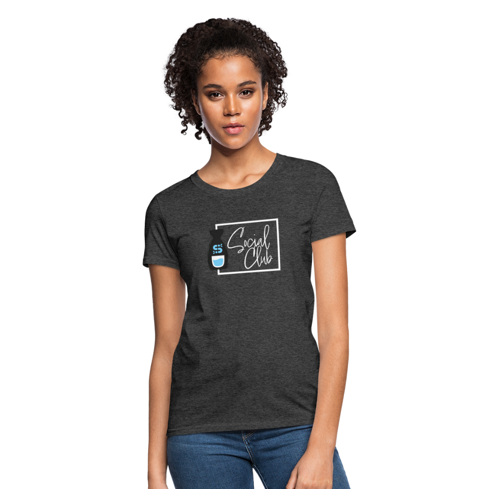 Sake Club T - Womens - heather black