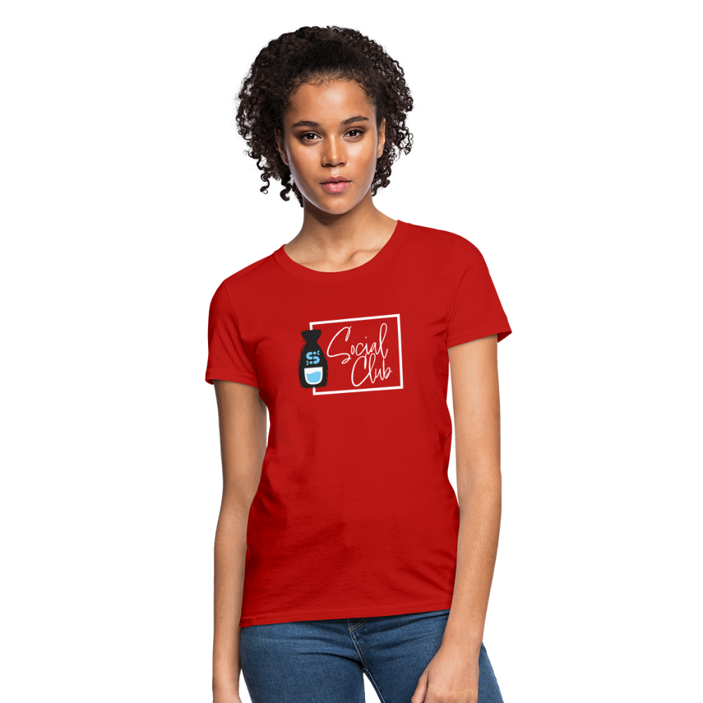 Sake Club T - Womens - red