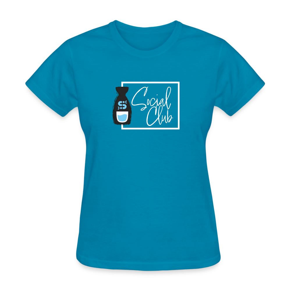 Sake Club T - Womens - turquoise