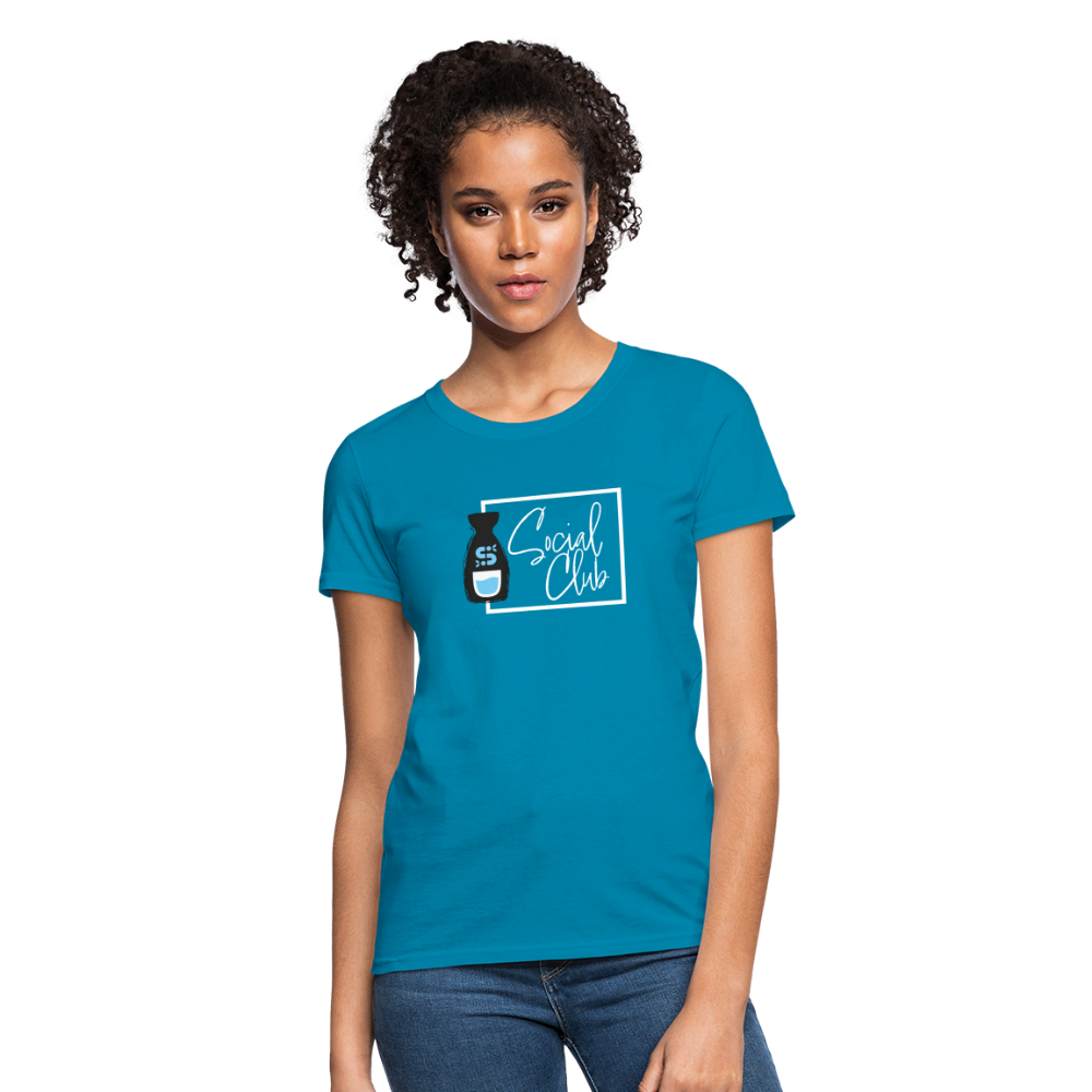 Sake Club T - Womens - turquoise