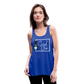Women's Flowy Tank Top - Sake Club - royal blue