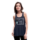 Women's Flowy Tank Top - Sake Club - navy