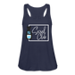 Women's Flowy Tank Top - Sake Club - navy